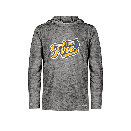 [FOLHCGBK-YS-LOGO1] Decker Youth Charge Hoodie (Youth S, Black, Logo 1)