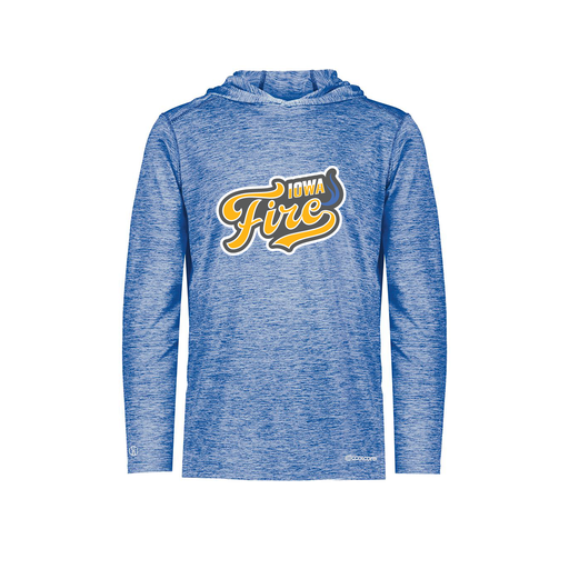 [FOLHCGRY-YS-LOGO1] Decker Youth Charge Hoodie (Youth S, Royal, Logo 1)