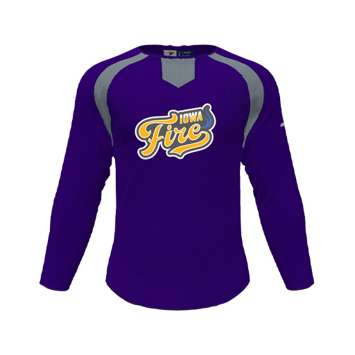 [CUS-DFW-PULL-FLC-CNK-LSL-PUR-YS-LOGO1] Pullover (Youth S, Purple, Logo 1)