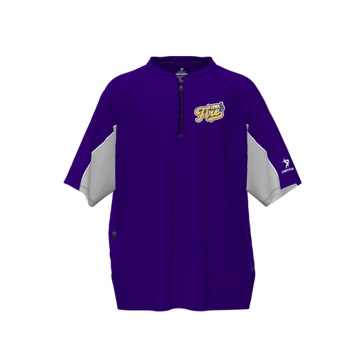 [CUS-DFW-WIND-PER-SSL-PUR-YS-LOGO1] Wind Jacket (Youth S, Purple, Logo 1)