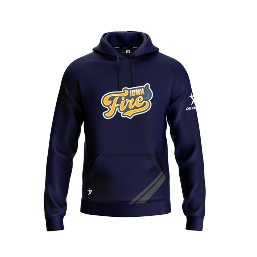 [FOLHSMNV-YXS-LOGO1] Decker Summit Hoodie (Youth XS, Navy, Logo 1)