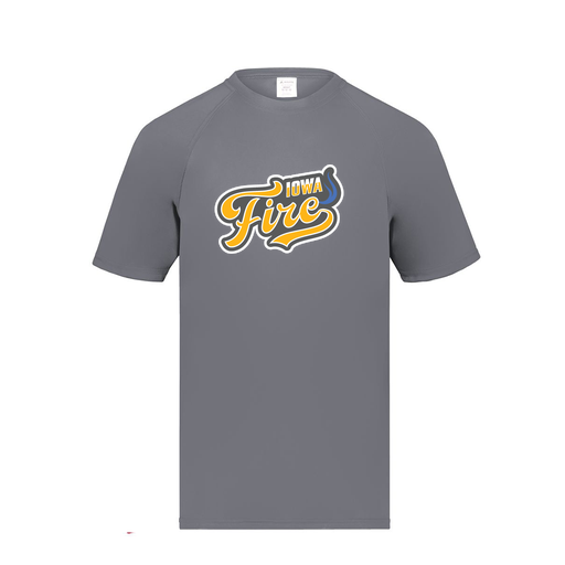 [2790.059.S-LOGO1] Men's Smooth Sport T-Shirt (Adult S, Gray, Logo 1)