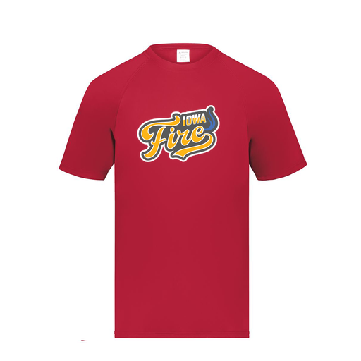 [2790.083.S-LOGO1] Men's Smooth Sport T-Shirt (Adult S, Red, Logo 1)