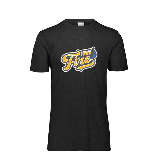 [FTSCUBBK-YS-LOGO1] Decker Youth Tri-Blend T-Shirt - Short Sleeve (Youth S, Black, Logo 1)