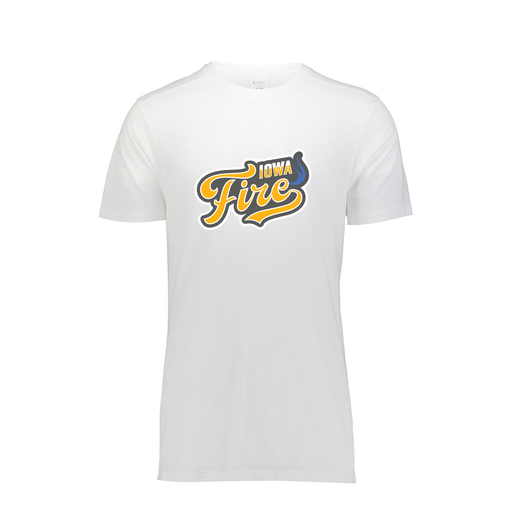 [FTSCUBWH-YS-LOGO1] Decker Youth Tri-Blend T-Shirt - Short Sleeve (Youth S, White, Logo 1)