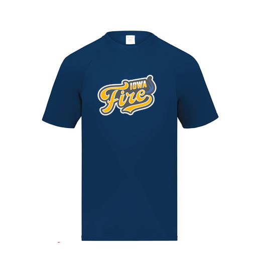 [2791.065.S-LOGO1] Youth Smooth Sport T-Shirt (Youth S, Navy, Logo 1)