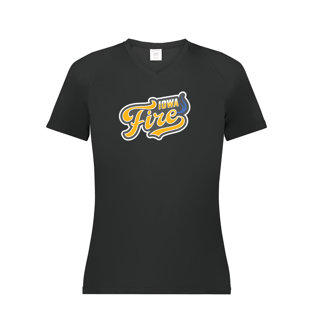 Ladies Smooth Sport V-Neck T-Shirt