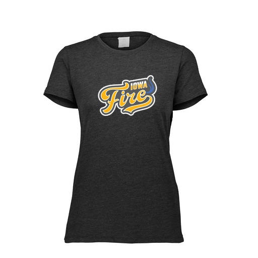 [FTSCUBBK-FAXS-LOGO1] Decker Women's Tri-Blend T-Shirt - Short Sleeve (Female Adult XS, Black, Logo 1)
