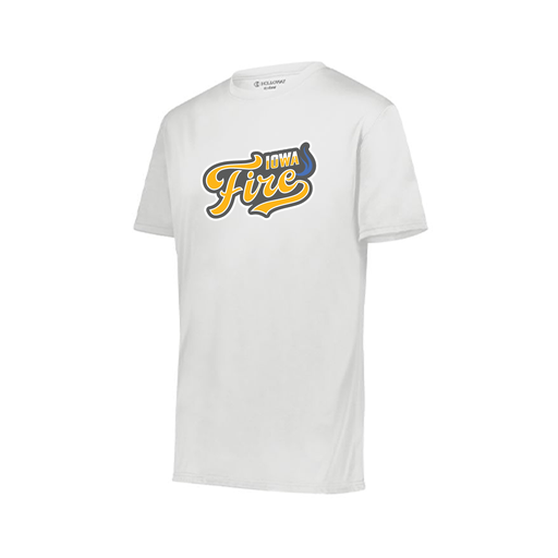 [222818.005.S-LOGO1] Men's Movement Dri Fit Shirt (Adult S, White, Logo 1)