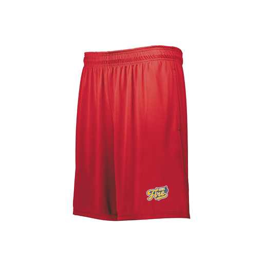 [229511.083.XS-LOGO1] Decker Men's Swift Short (Adult XS, Red, Logo 1)