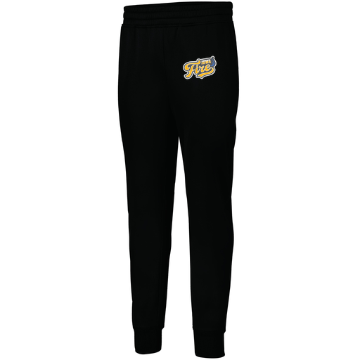 [5566.080.XS-LOGO1] Men's PERFORMANCE FLEECE JOGGER (Adult XS, Black, Logo 1)