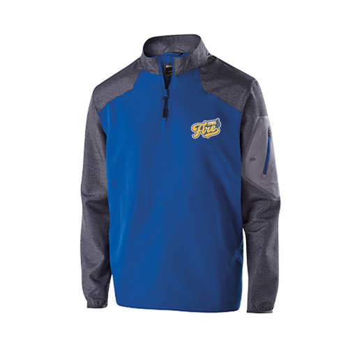 [229155.H02.XS-LOGO1] Men's Raider LS Pullover (Adult XS, Royal, Logo 1)