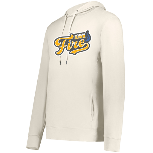 [222598.907.S-LOGO1] Men's Ventura Thin Knit Hoodie (Adult S, White, Logo 1)