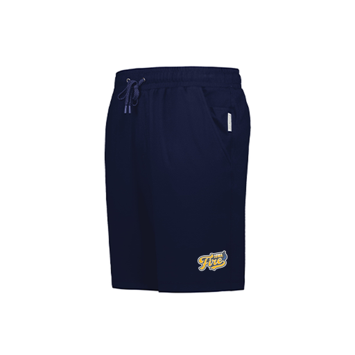 [223504.065.XS-LOGO1] Men's Ventura Soft Knit Shorts (Adult XS, Navy, Logo 1)