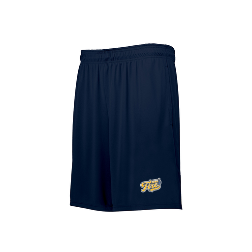[229611.065.S-LOGO1] Decker Youth Swift Short (Youth S, Navy, Logo 1)