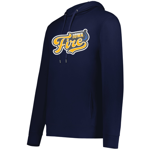 [222698.065.S-LOGO1] YOUTH VENTURA THIN KNIT HOODIE (Youth S, Navy, Logo 1)