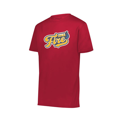 [222819.083.XXS-LOGO1] Youth Movement Dri Fit Shirt (Youth XXS, Red, Logo 1)